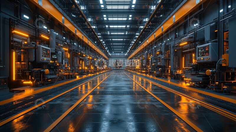 高清大图下载【趣麦麦图】智能工厂制造2