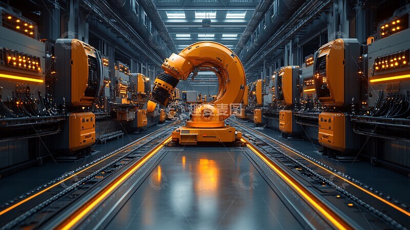 高清大图下载【趣麦麦图】自动化作业现场2