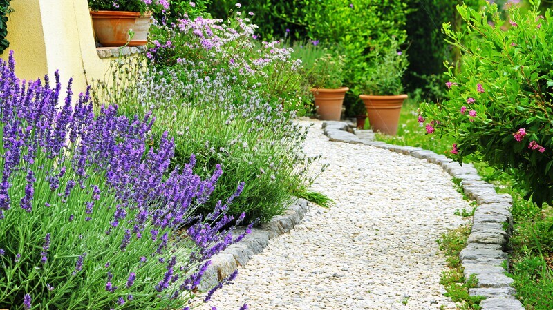 高清大图下载【趣麦麦图】石径花园设计3