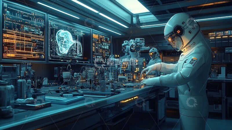 高清大图下载【趣麦麦图】手术机器人组件3