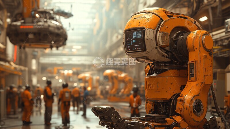 高清大图下载【趣麦麦图】自动化作业现场3