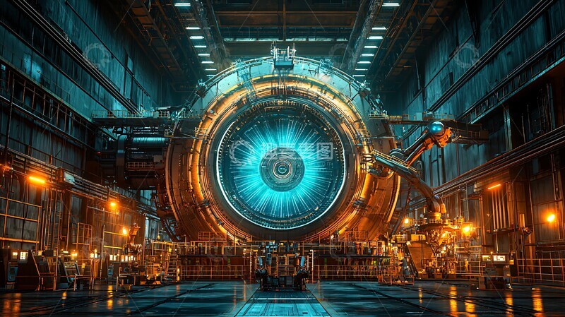 高清大图下载【趣麦麦图】工厂机械装配2