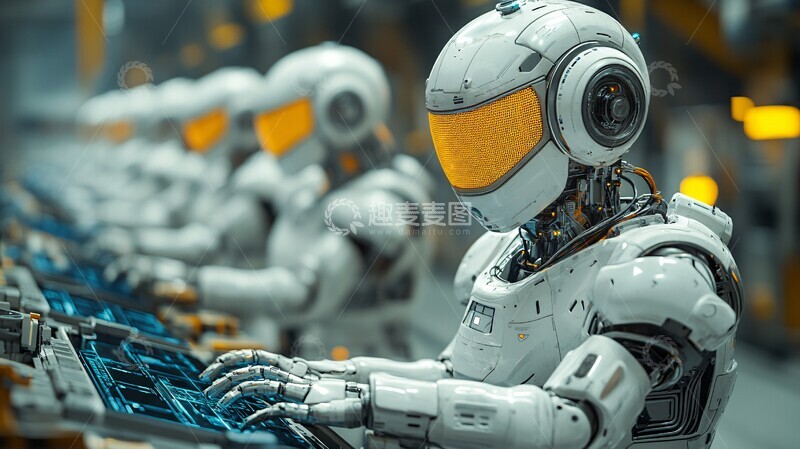 高清大图下载【趣麦麦图】未来制造车间3