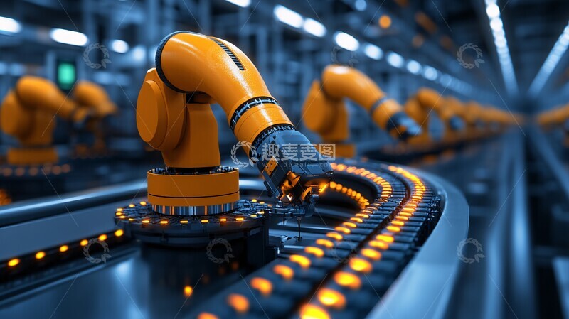 高清大图下载【趣麦麦图】智能工厂制造3