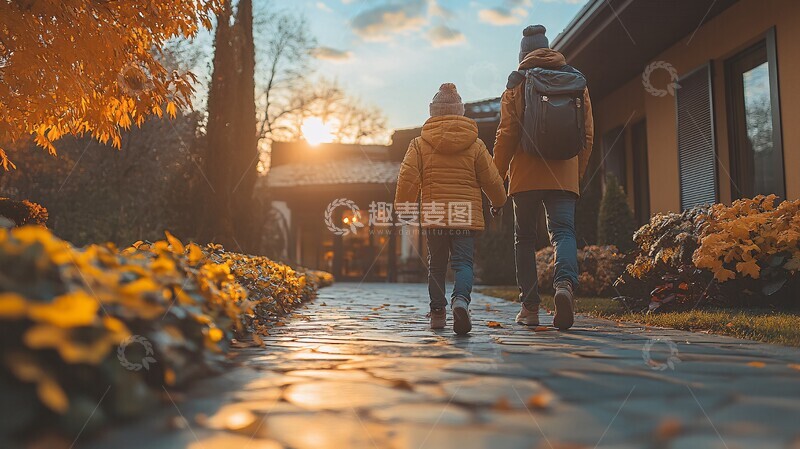 高清大图下载【趣麦麦图】家人参观开放日2