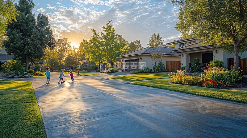 高清大图下载【趣麦麦图】灰色混凝土车道3