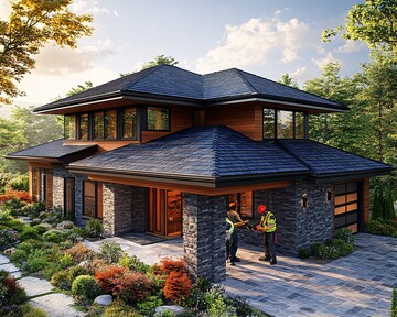 橡树岭屋顶检修景观2