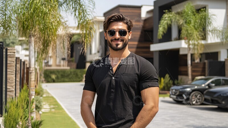 高清大图下载【趣麦麦图】现代简约住宅外观8