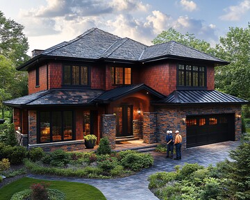 橡树岭屋顶检修景观3