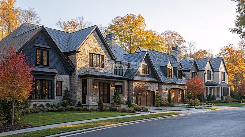 高清大图下载【趣麦麦图】砖石传统住宅3