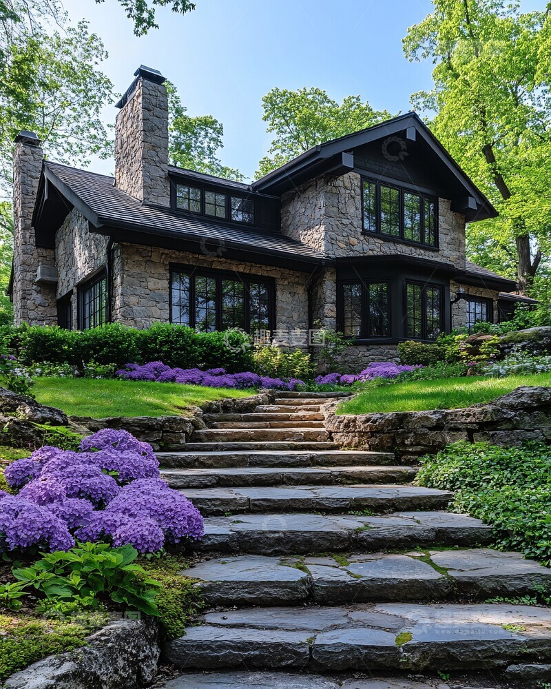 高清大图下载【趣麦麦图】单户住宅外景3