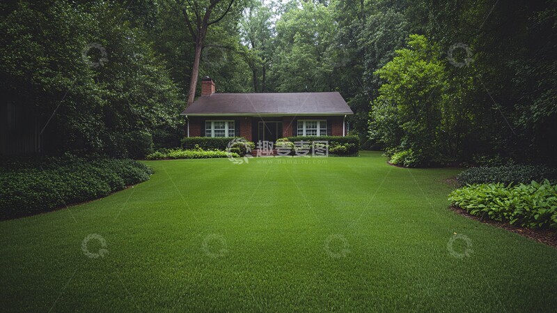 高清大图下载【趣麦麦图】绿色家园外景3