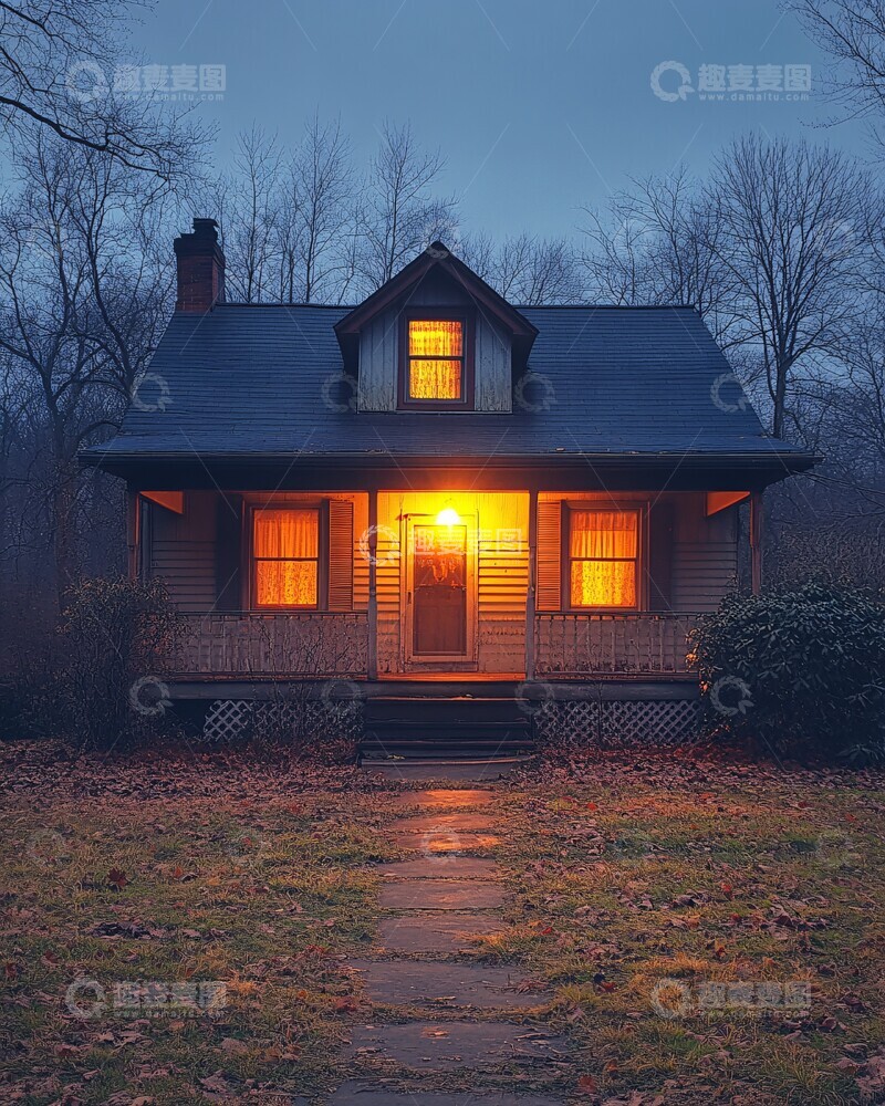 高清大图下载【趣麦麦图】前门灯光秋夜3