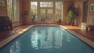 泳池边的静谧时光3