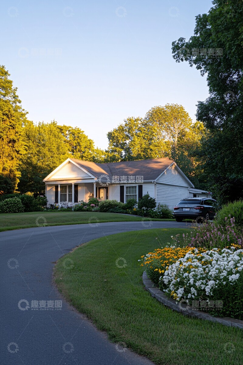 高清大图下载【趣麦麦图】美式简约住宅3