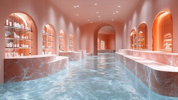 美丽海湾商店展示3