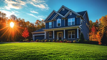 宁静的住宅庭院2