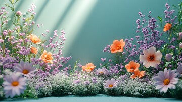 绿植摄影棚静物3