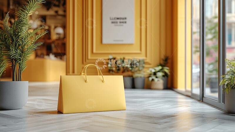 高清大图下载【趣麦麦图】简约商品店简约商品橙色3