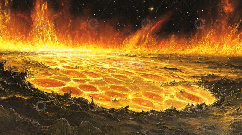 高清大图下载【趣麦麦图】外星世界银河中心3