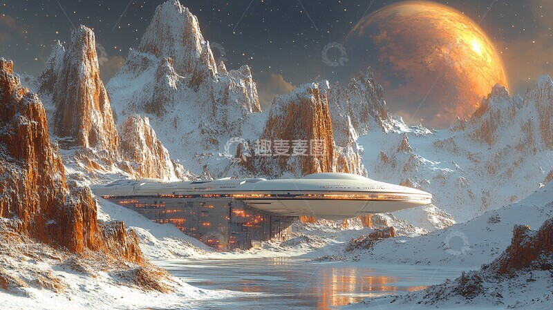 高清大图下载【趣麦麦图】外星行星发现之谜2