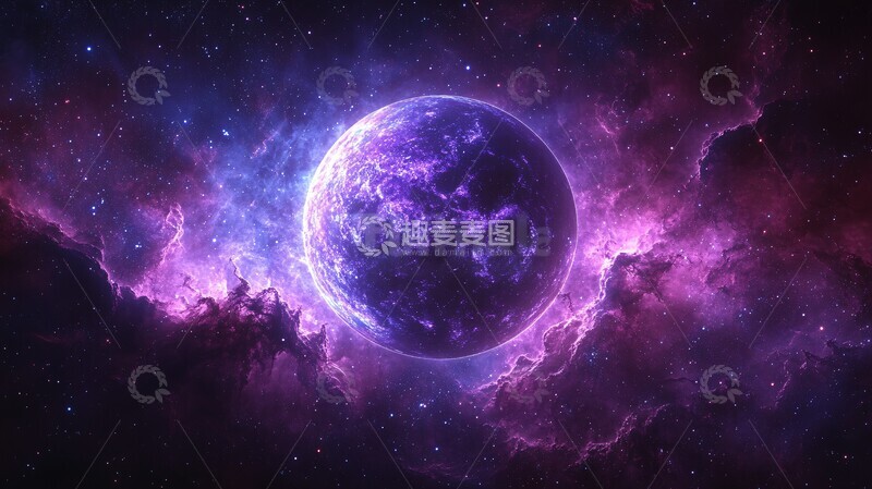 高清大图下载【趣麦麦图】气态巨行星气态巨行星宇宙3