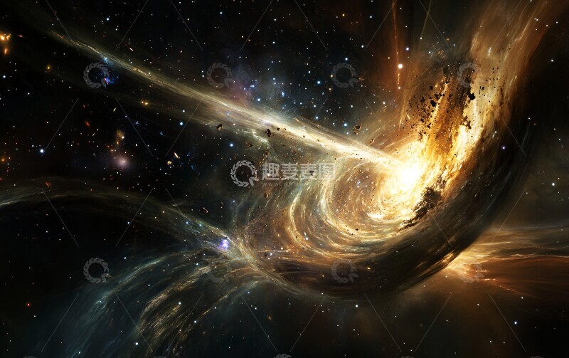 高清大图下载【趣麦麦图】星际电磁波电磁波星际宇宙1