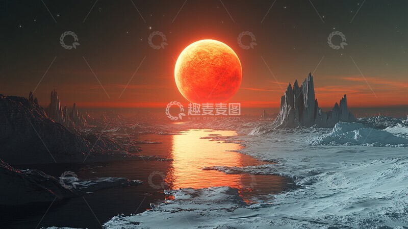 高清大图下载【趣麦麦图】外星行星发现之谜3