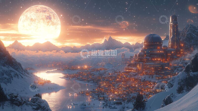 高清大图下载【趣麦麦图】行星城市行星城市游戏3