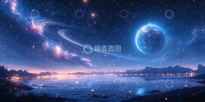 高清大图下载【趣麦麦图】星际空间与行星3