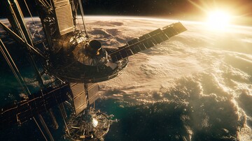 通讯卫星轨道传输