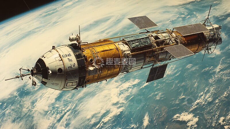 高清大图下载【趣麦麦图】卫星装置卫星电缆管道3