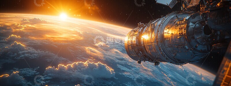 高清大图下载【趣麦麦图】太空卫星云景2