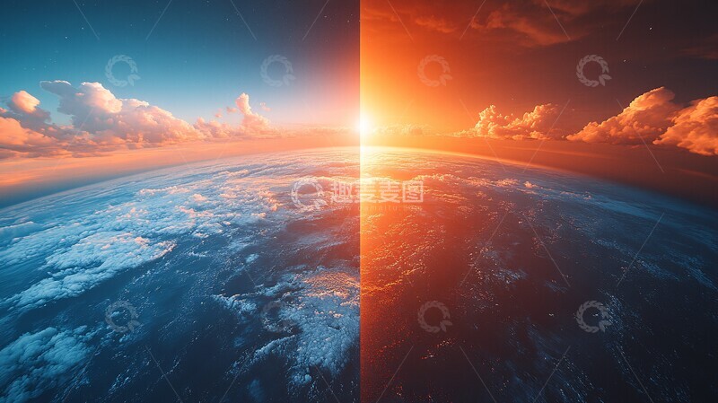 高清大图下载【趣麦麦图】卫星轨道摄影1