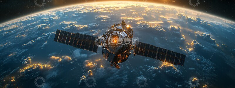 高清大图下载【趣麦麦图】太空卫星云景3
