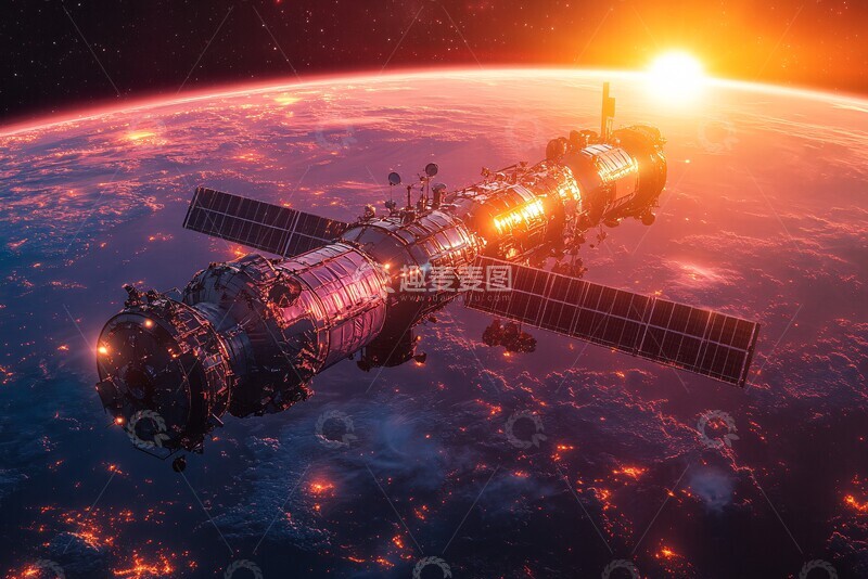高清大图下载【趣麦麦图】国际空间站外景3