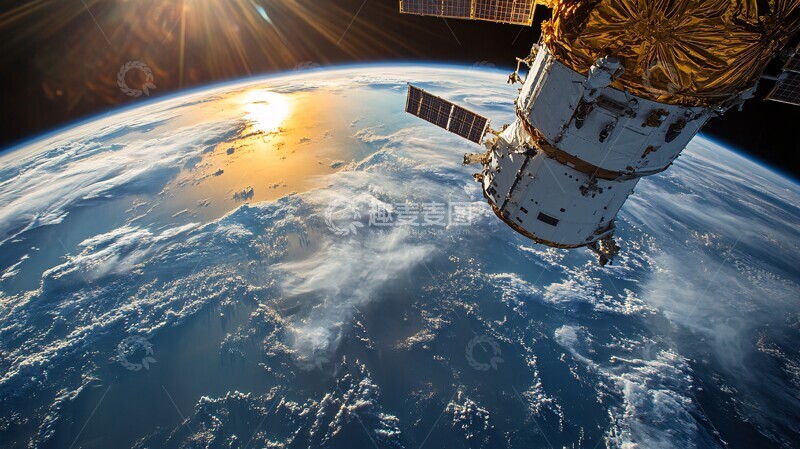 高清大图下载【趣麦麦图】卫星相机拍摄高层大气2