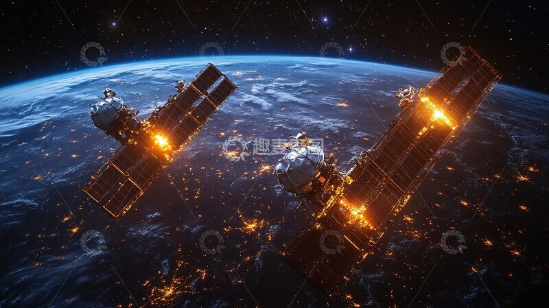 高清大图下载【趣麦麦图】卫星通信技术5