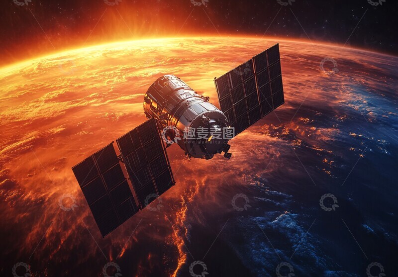 高清大图下载【趣麦麦图】天气卫星数据监测3