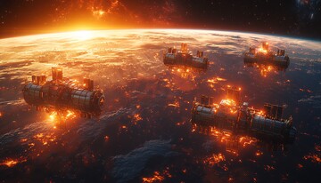 电信卫星群电信卫星空间1