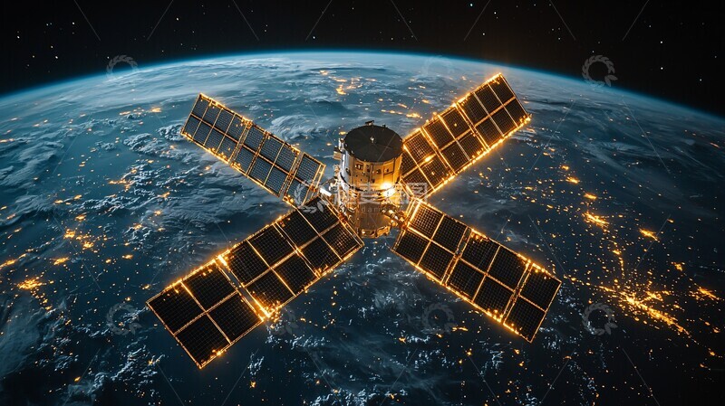高清大图下载【趣麦麦图】-军事卫星设计1