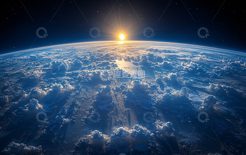 高清大图下载【趣麦麦图】太空俯瞰地球3