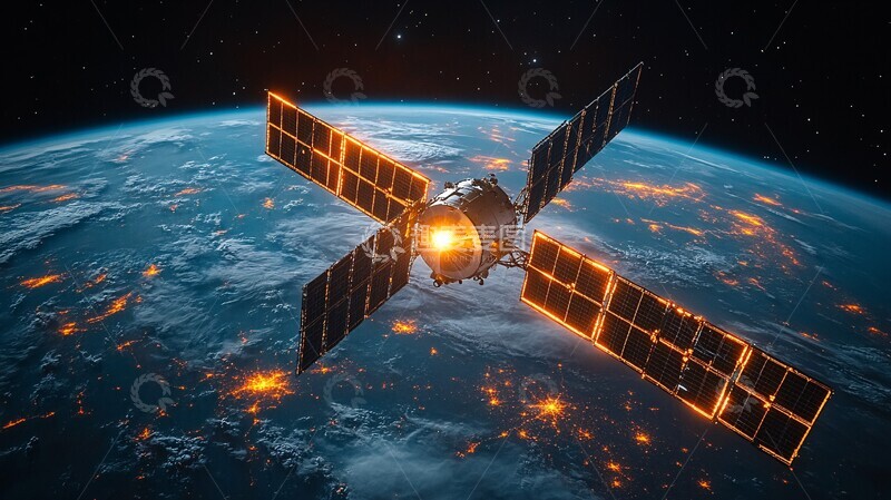 高清大图下载【趣麦麦图】北斗卫星轨道运行3