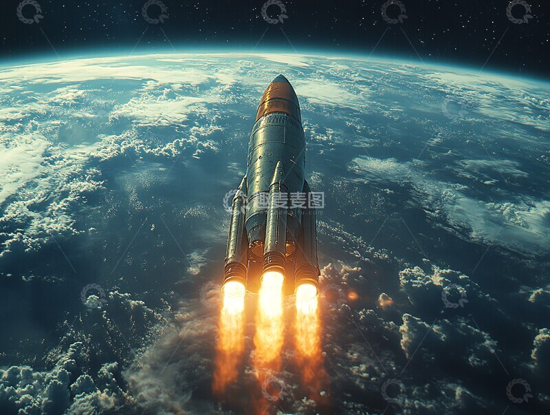 高清大图下载【趣麦麦图】火箭升空火箭升空地球2