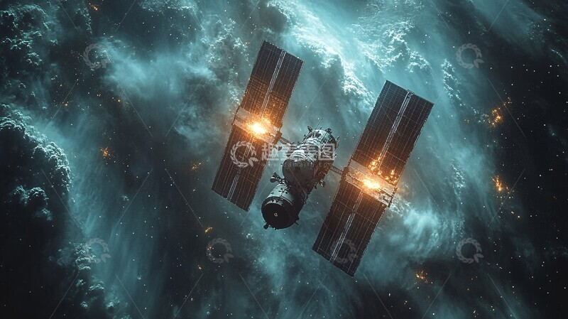 高清大图下载【趣麦麦图】双卫星与星光3