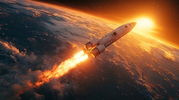 火箭升空火箭升空太空2