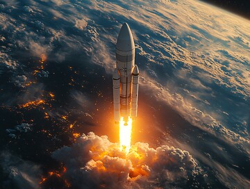 火箭升空火箭升空地球3