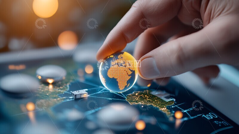 高清大图下载【趣麦麦图】卫星网络全局图1