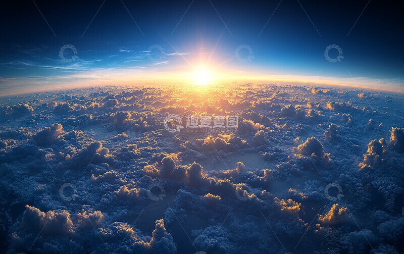 高清大图下载【趣麦麦图】太空俯瞰地球2