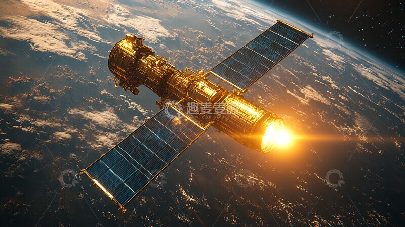高清大图下载【趣麦麦图】金体卫星信号传输3